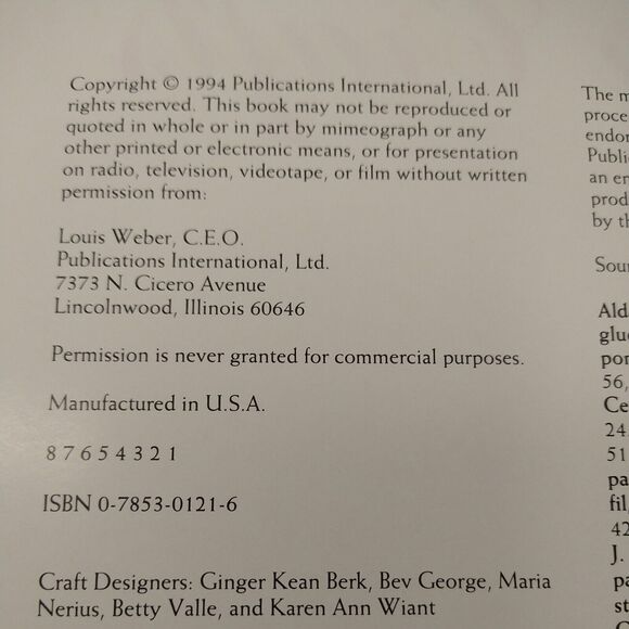 One Day Easter Crafts Vtg 1994 Quick Easy Projects Craft Cross Stitch Painting + - Picture 11 of 12